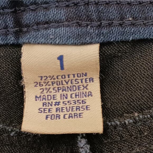 Blue Spice Jeans Womens 1 Blue Slim Low Rise Straight Jegging Denim Pants - Picture 8 of 12